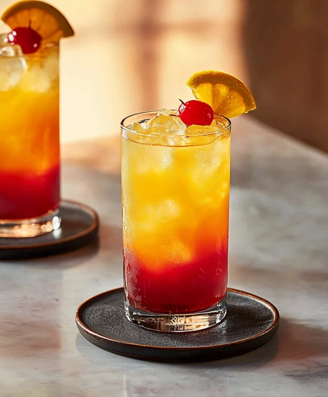 Tequila Sunrise cocktail