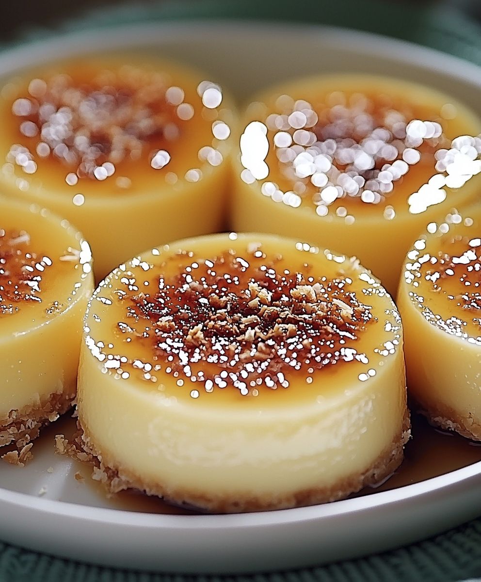 Flans coco vanille