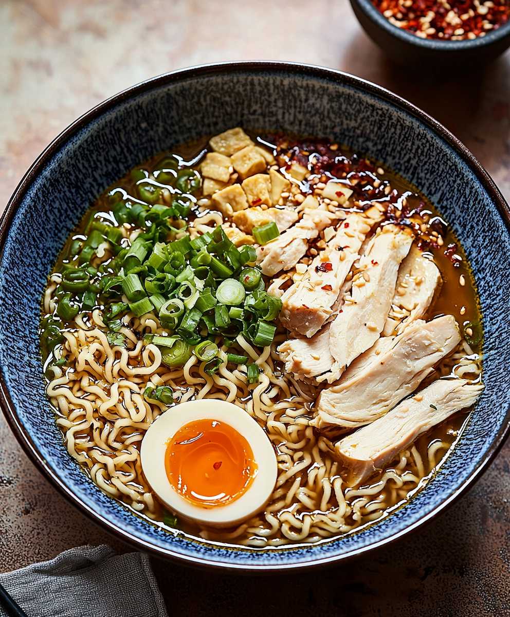 Ramen poulet facile