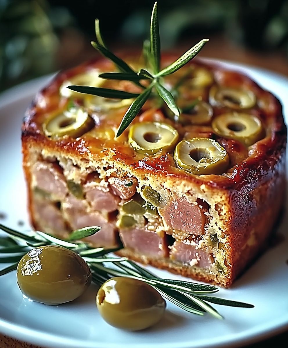Cake au Thon Olives