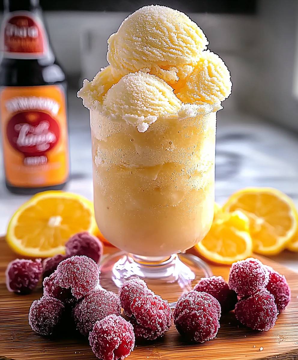 Granité crème glacée