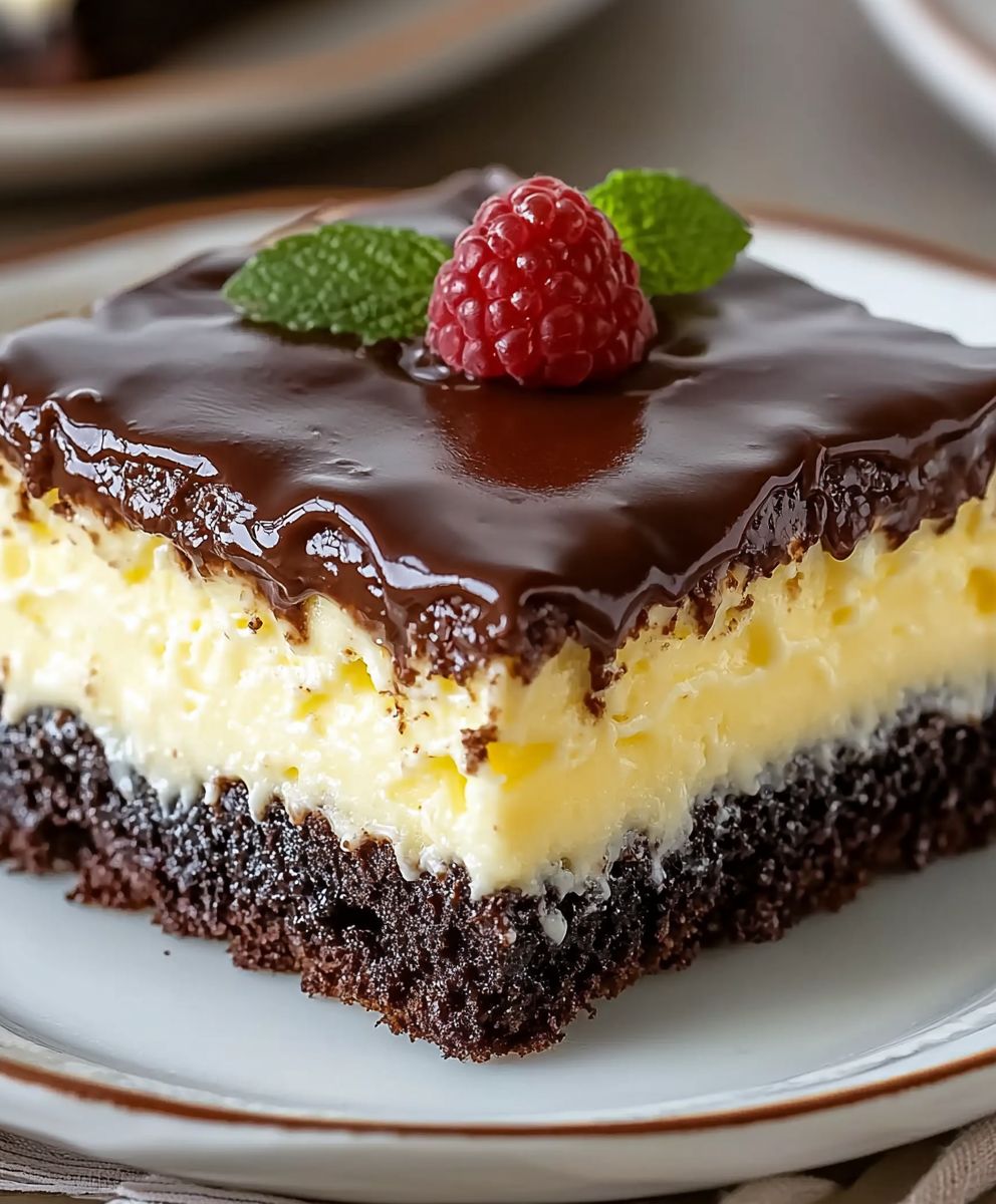 Gateau creme Boston