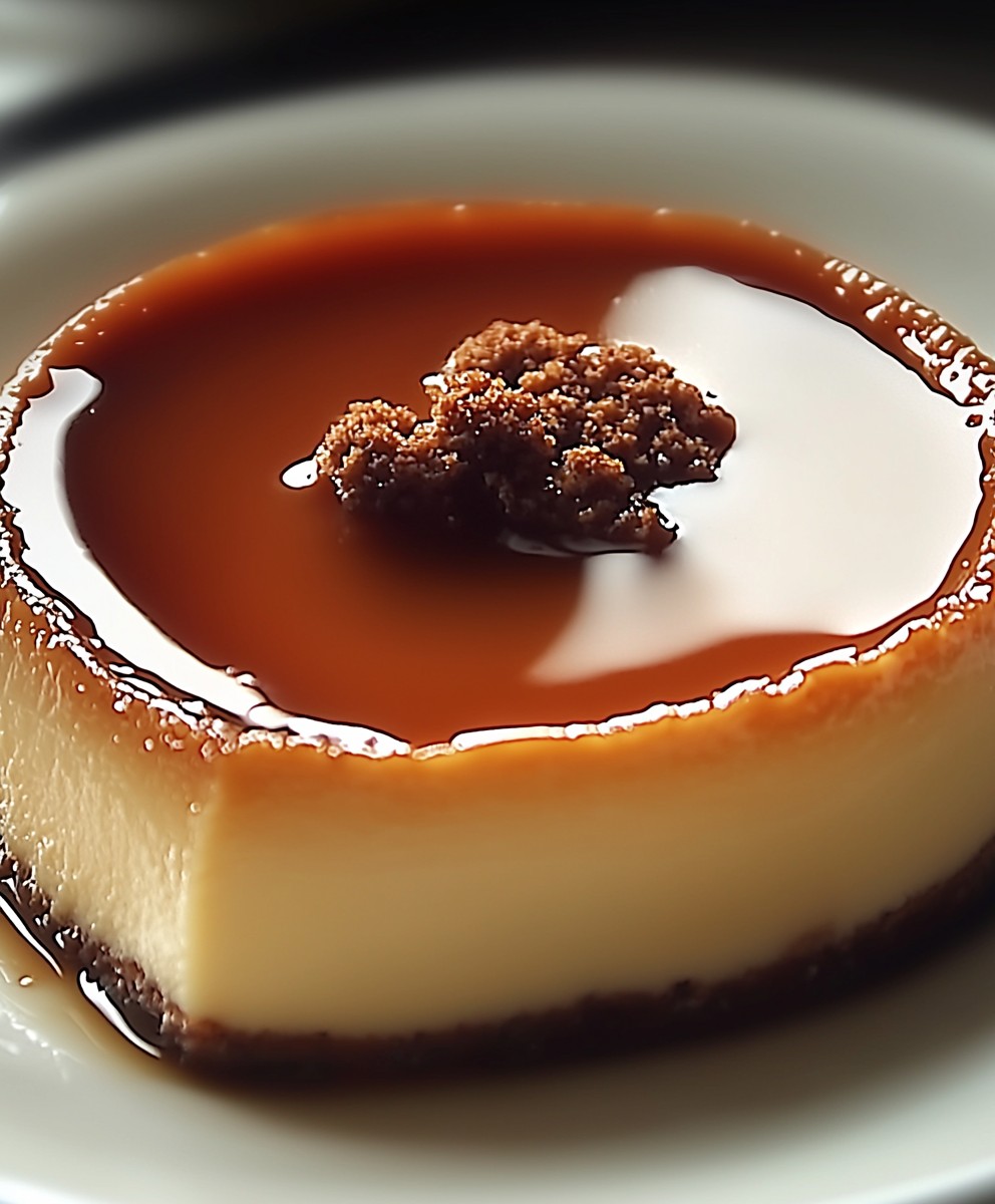 Flan Spéculoos facile
