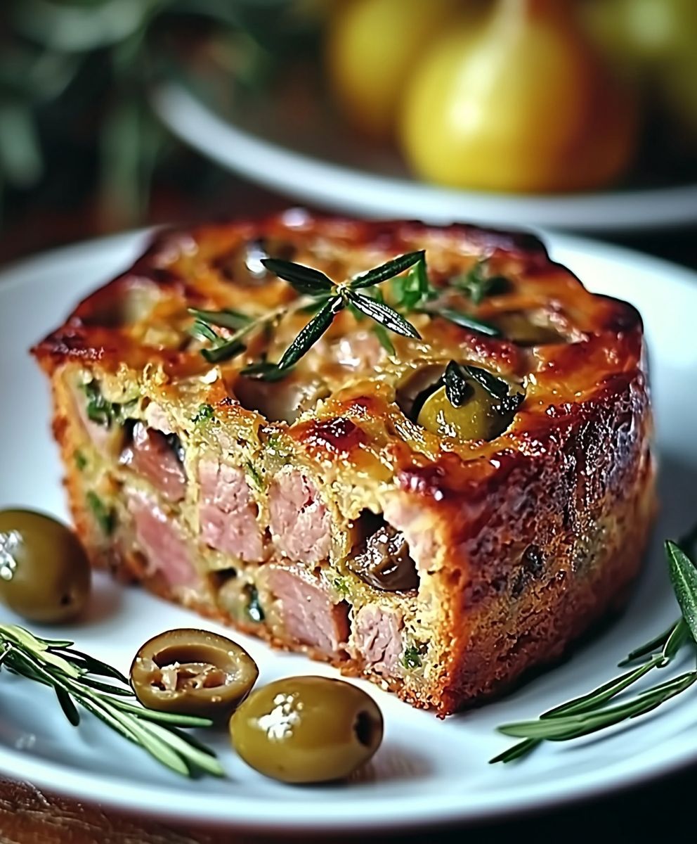 Cake au Thon Olives