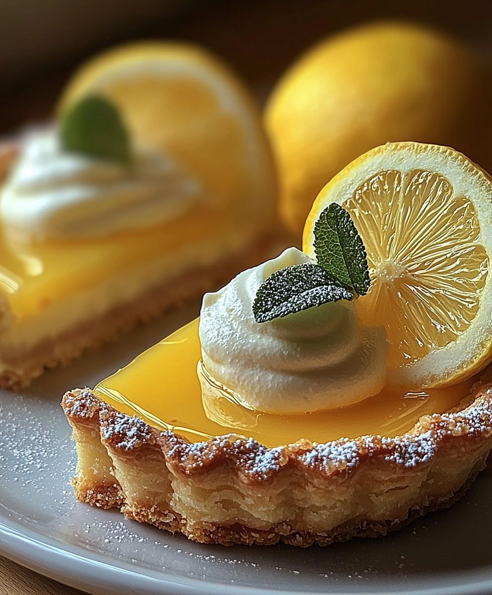 Tarte mascarpone citron