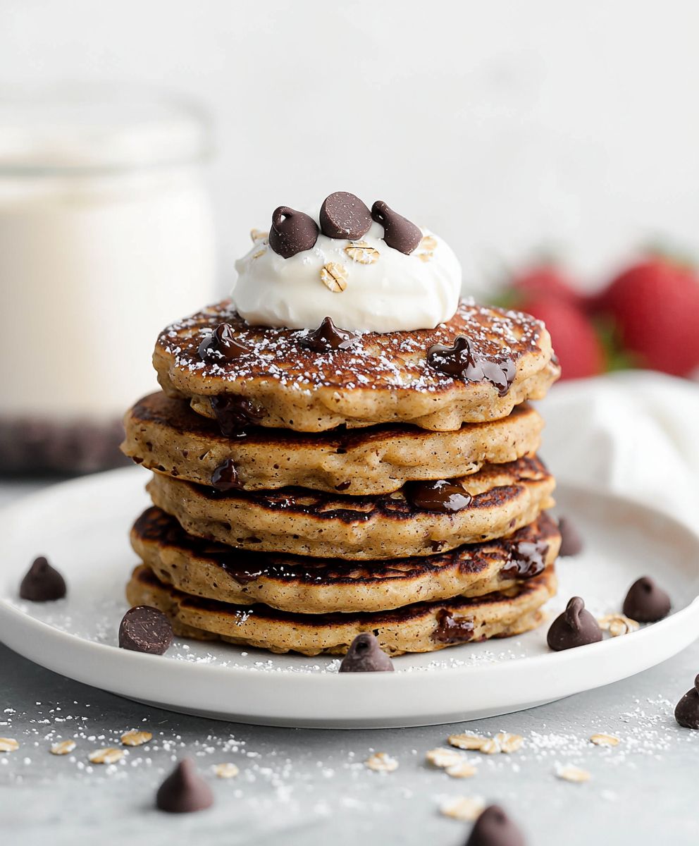 Crêpes avoine chocolat végétaliennes