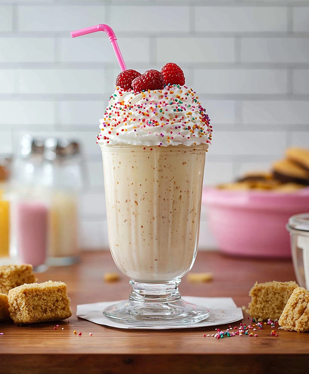 Milkshake au cheesecake
