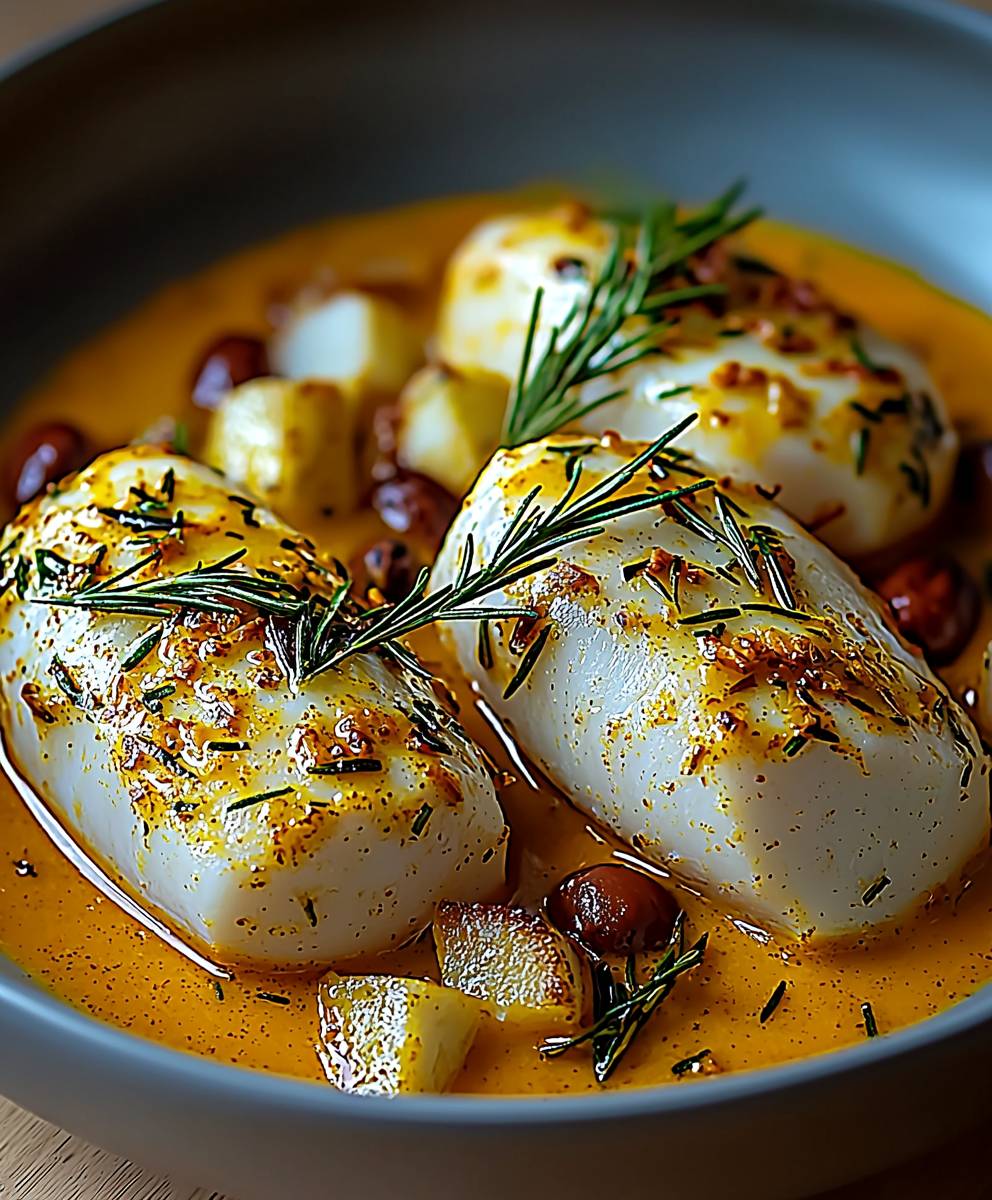 Blanquette océane curry coco