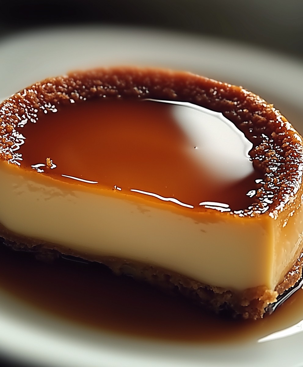 Flan Spéculoos facile