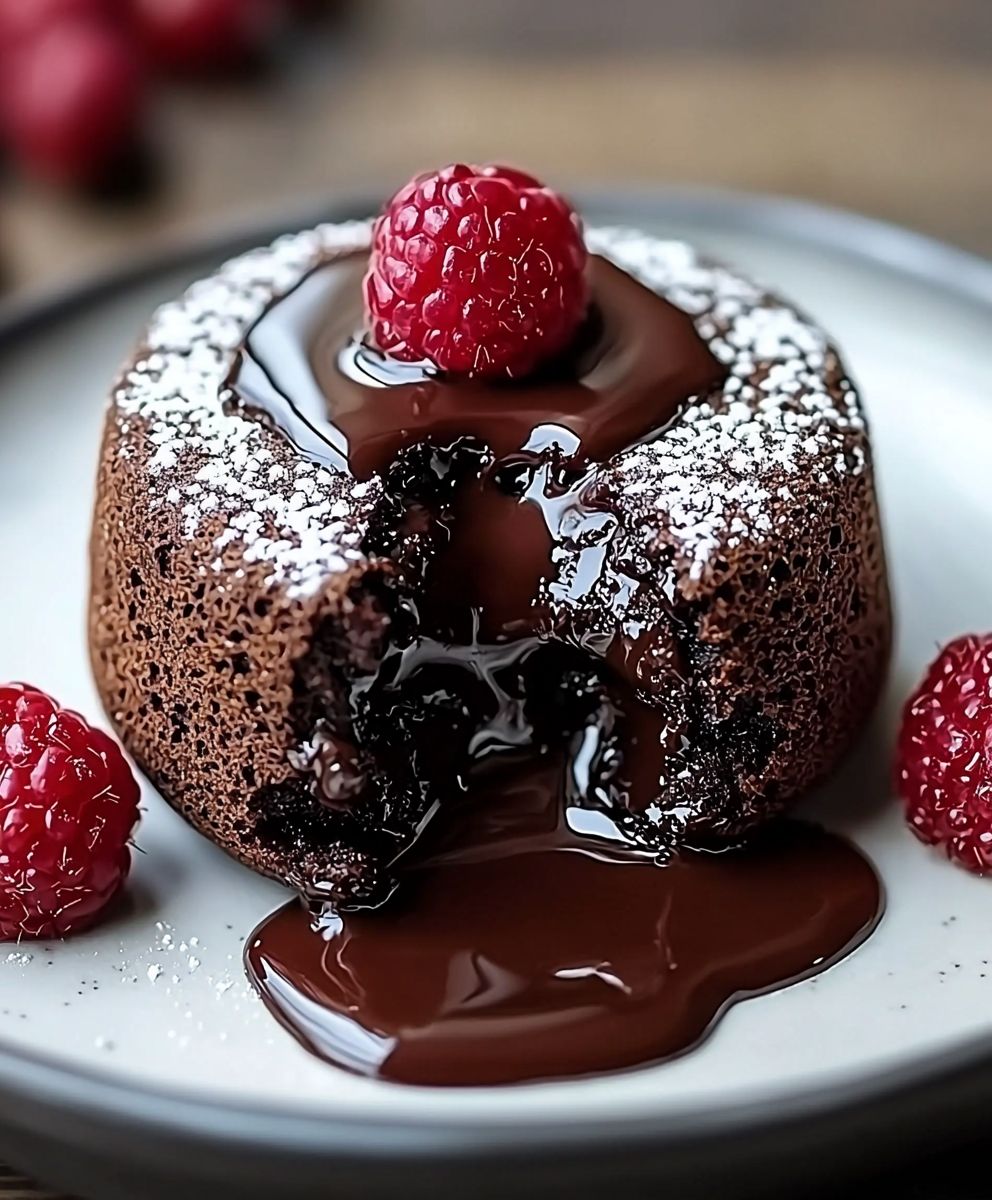 Moelleux chocolat coeur coulant facile