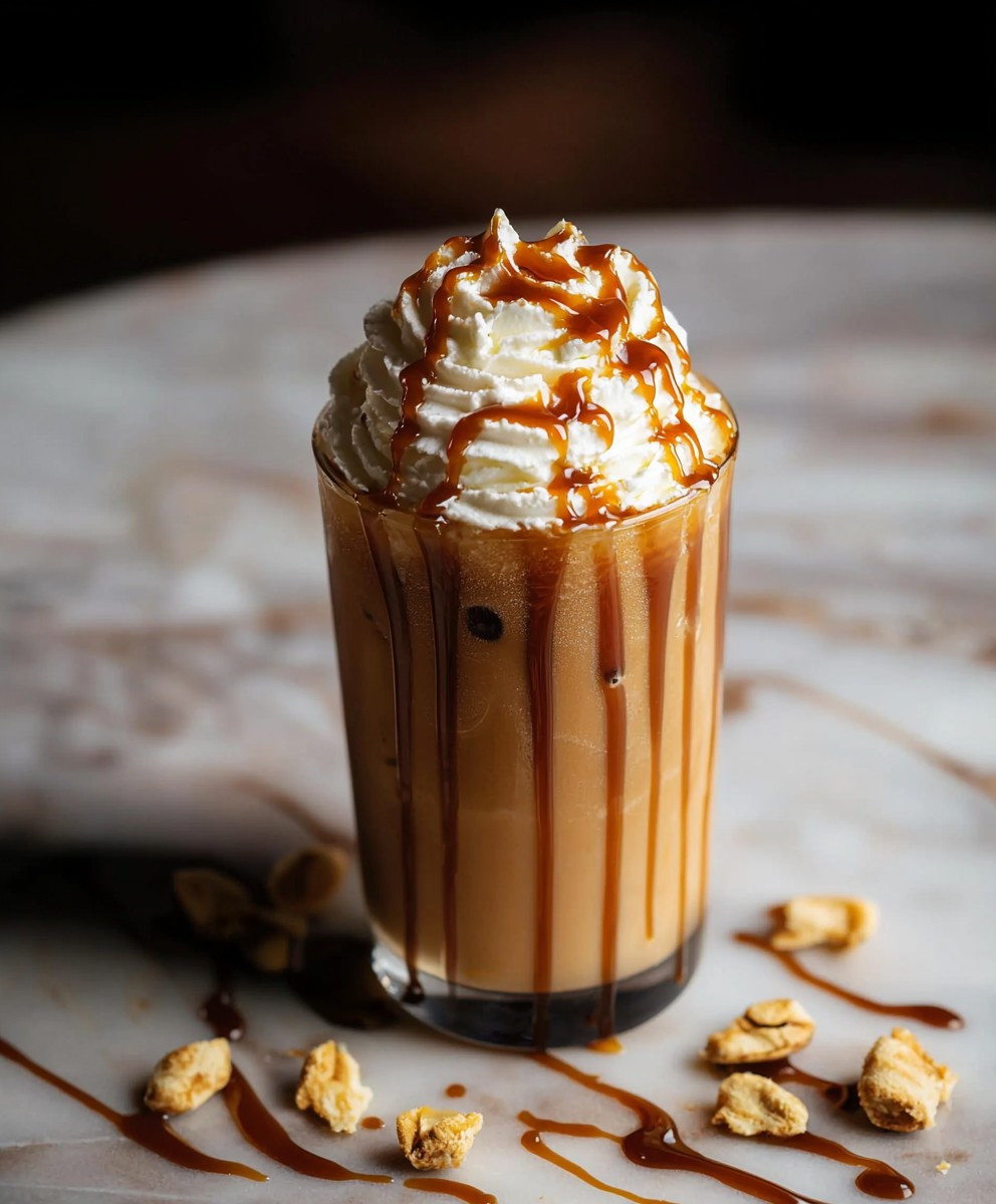 Café caramel glacé