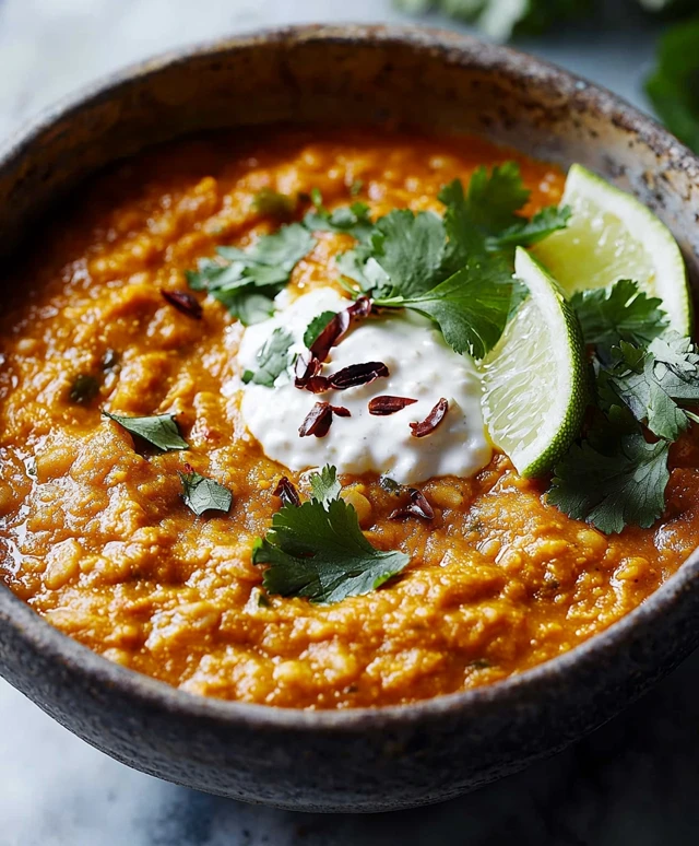 Tarka dahl savoureux
