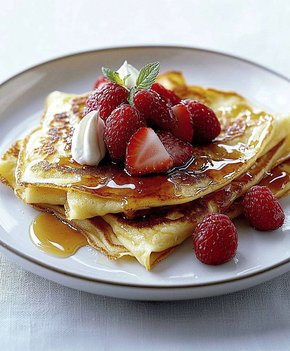 Crêpe française classique