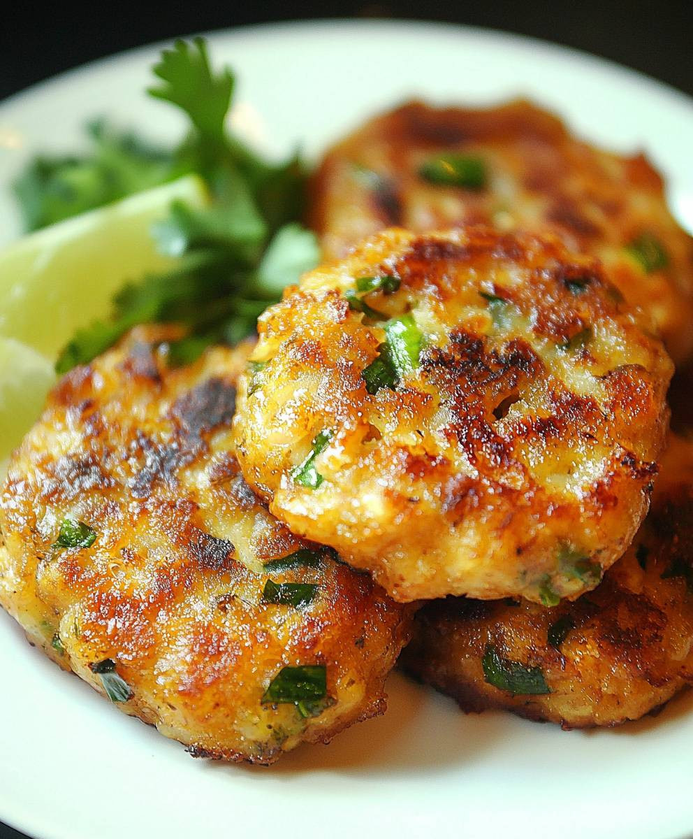 Galettes de poisson thaïlandaises