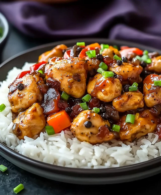 Poulet au poivre noir