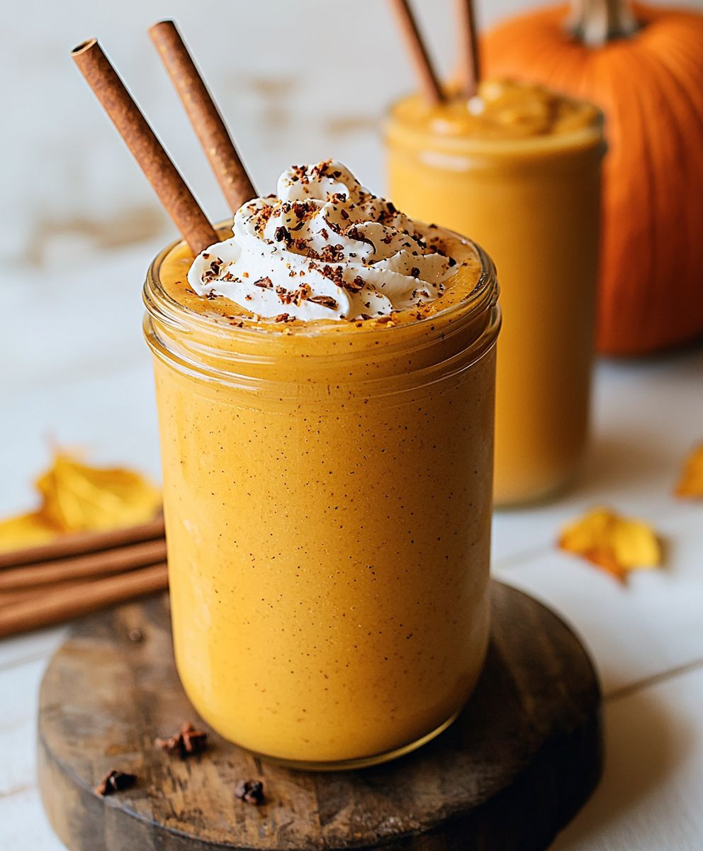 Shake protéiné citrouille