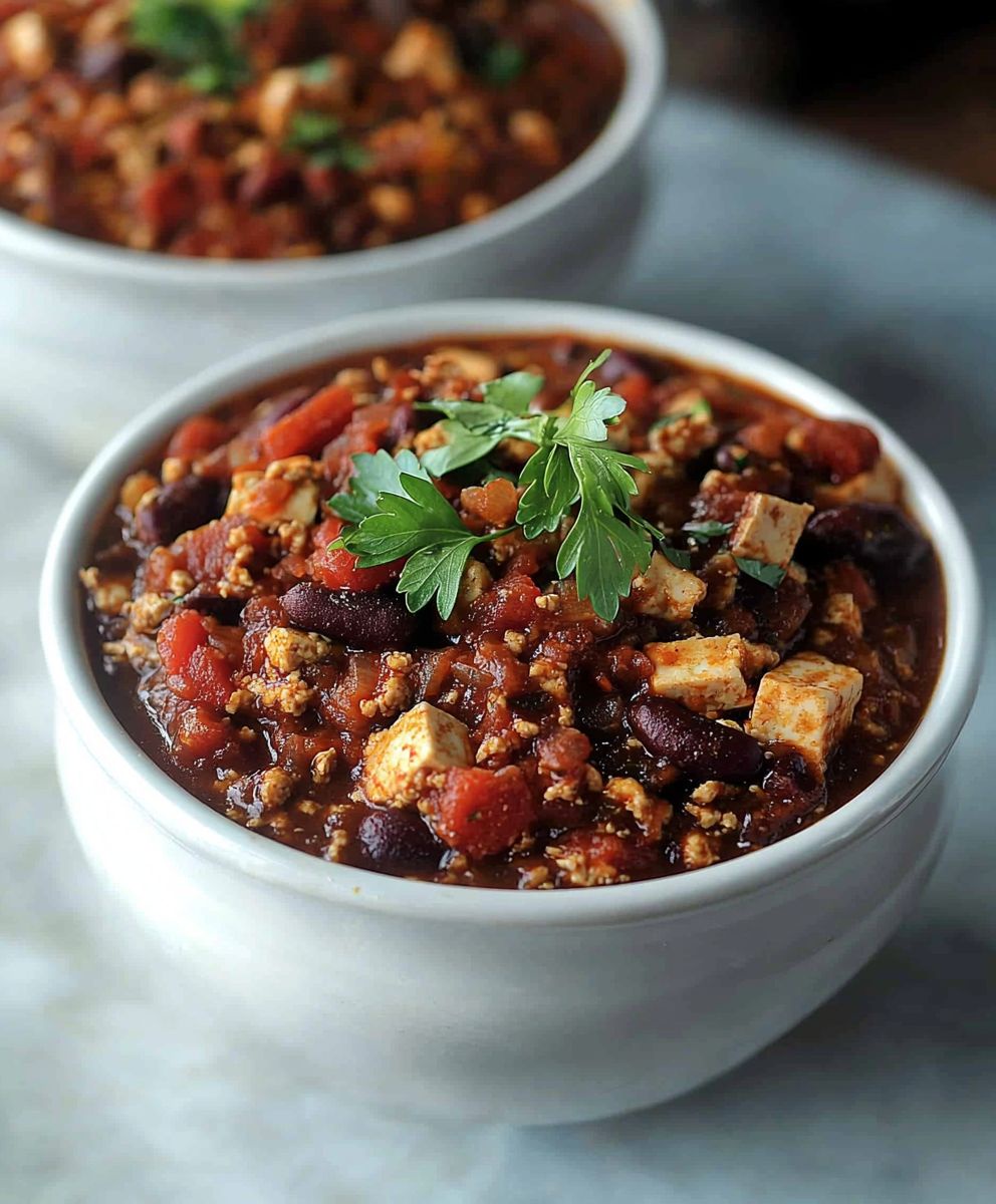 Chili au tofu