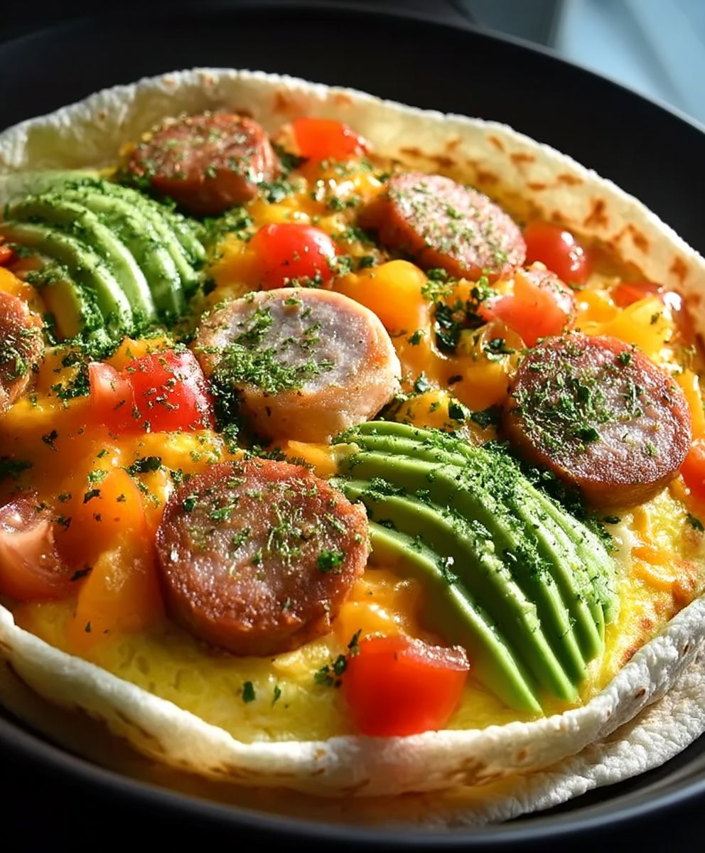 Wraps petit déjeuner faible glucides