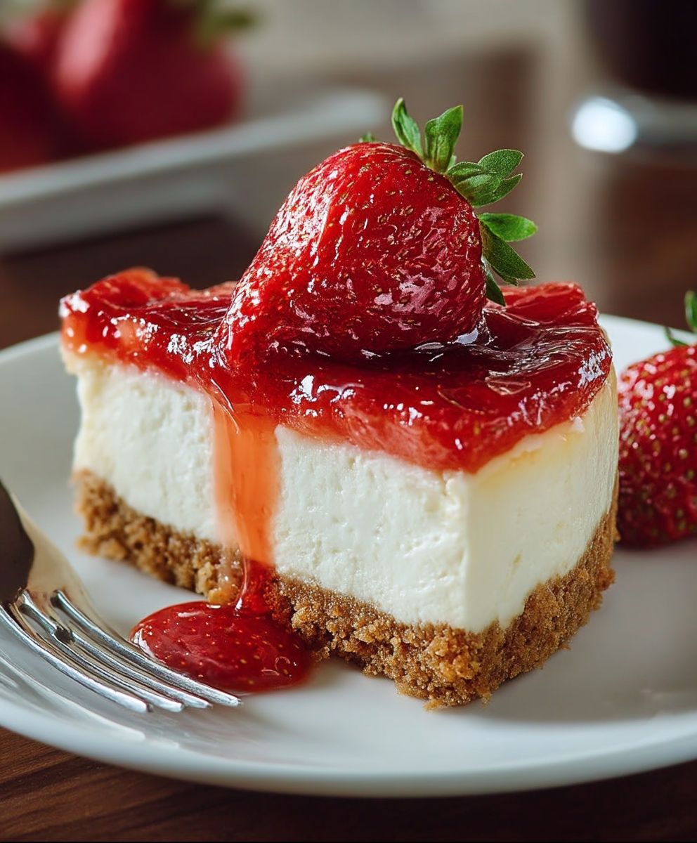 Cheesecake aux fraises