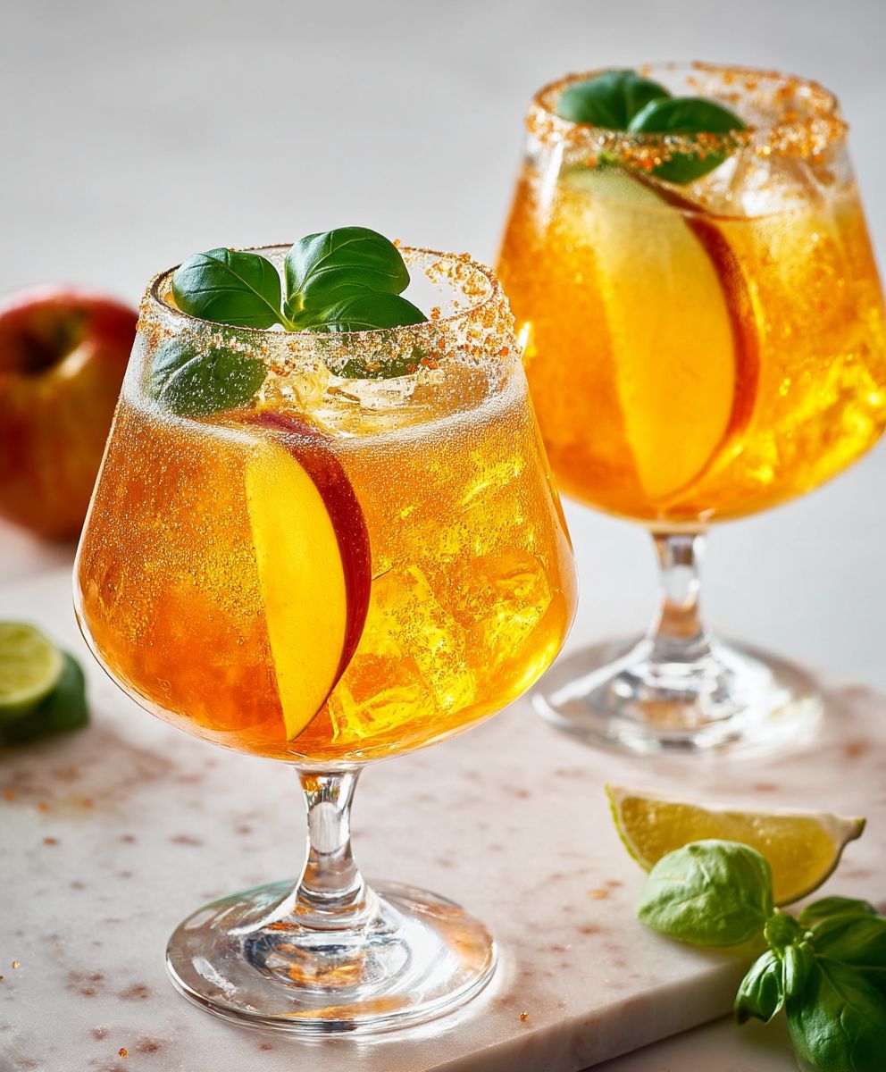 Spritz pomme gingembre