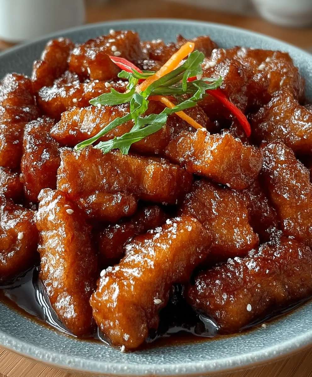 Porc chinois aigre doux