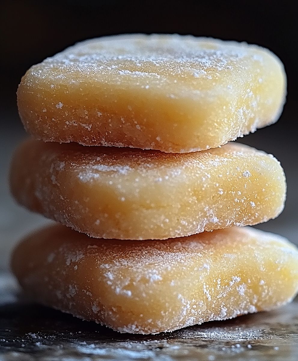 Sablés fondants citron