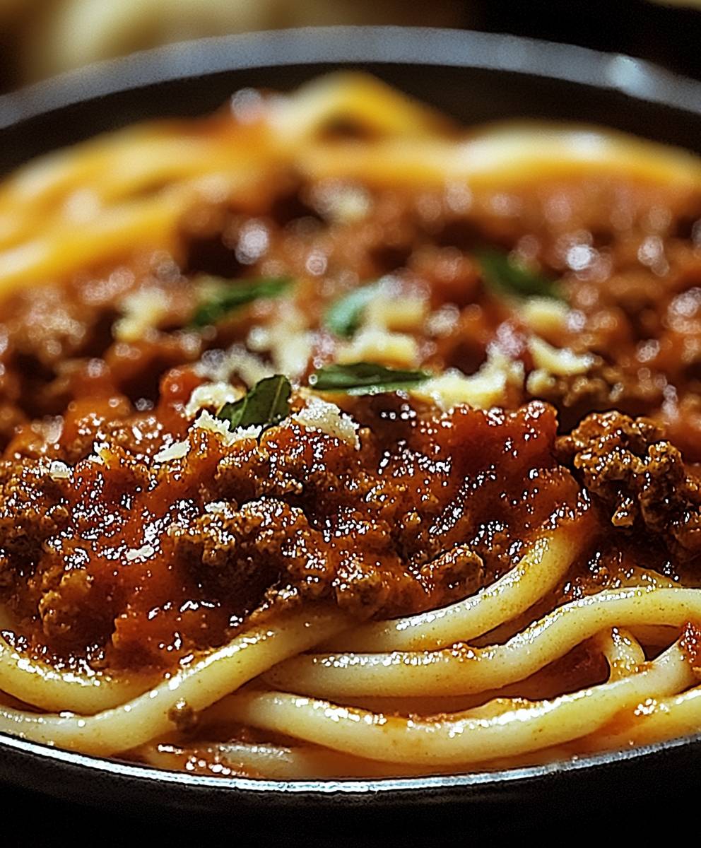 Sauce bolognaise maison