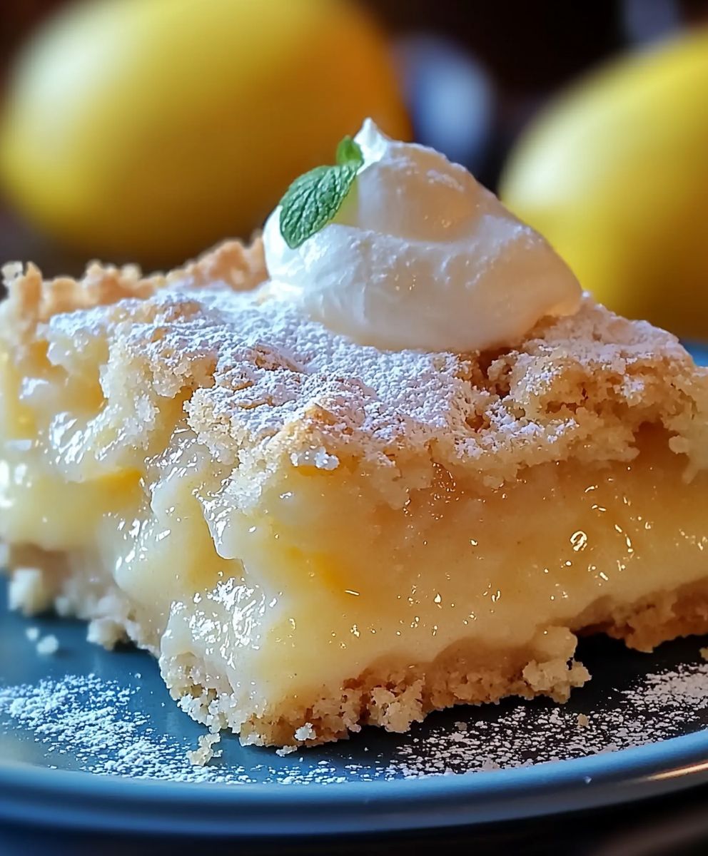 Cobbler au citron