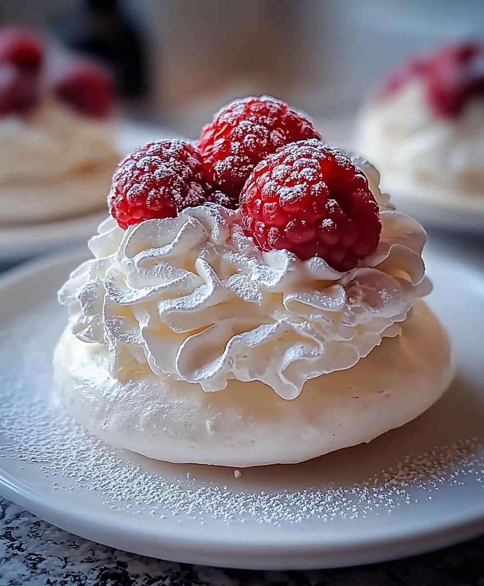 Nids de Pavlova Parfaits