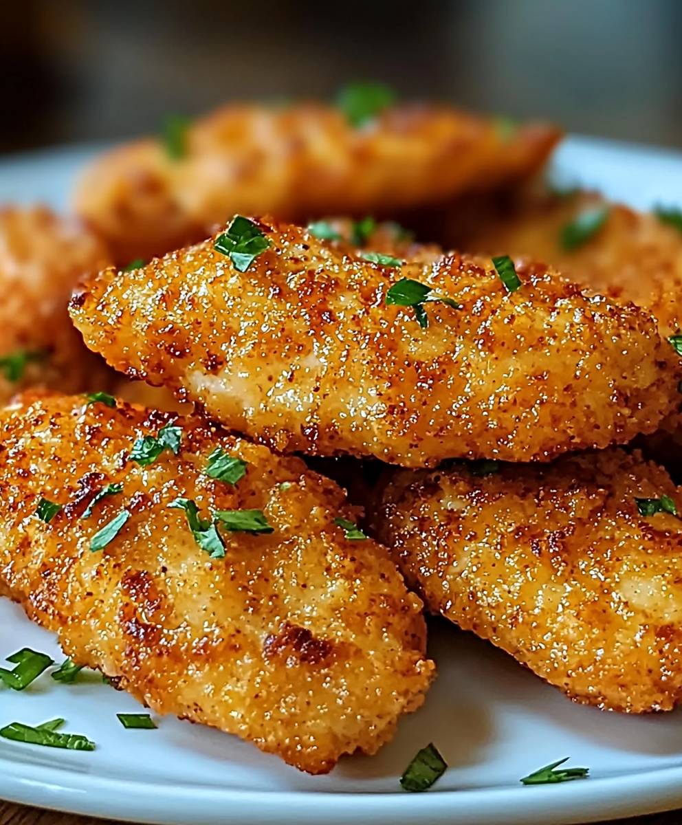 Aiguillettes de poulet croustillantes