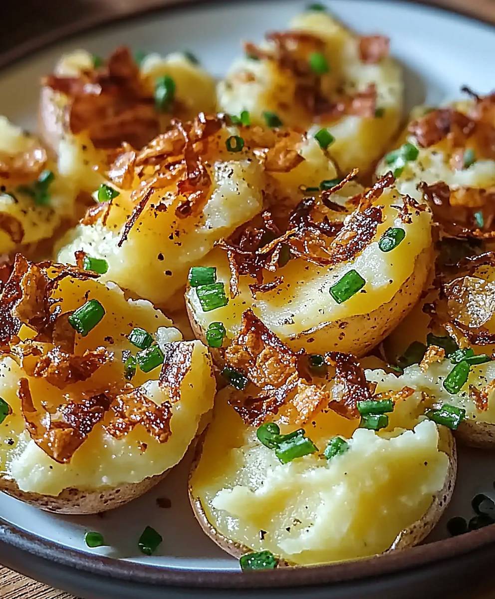 Pommes de terre écrasées