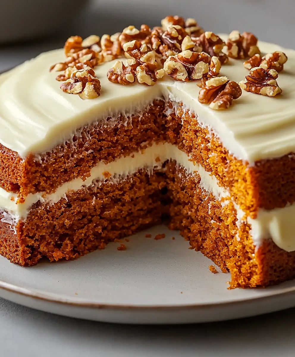 Gateau carottes noix
