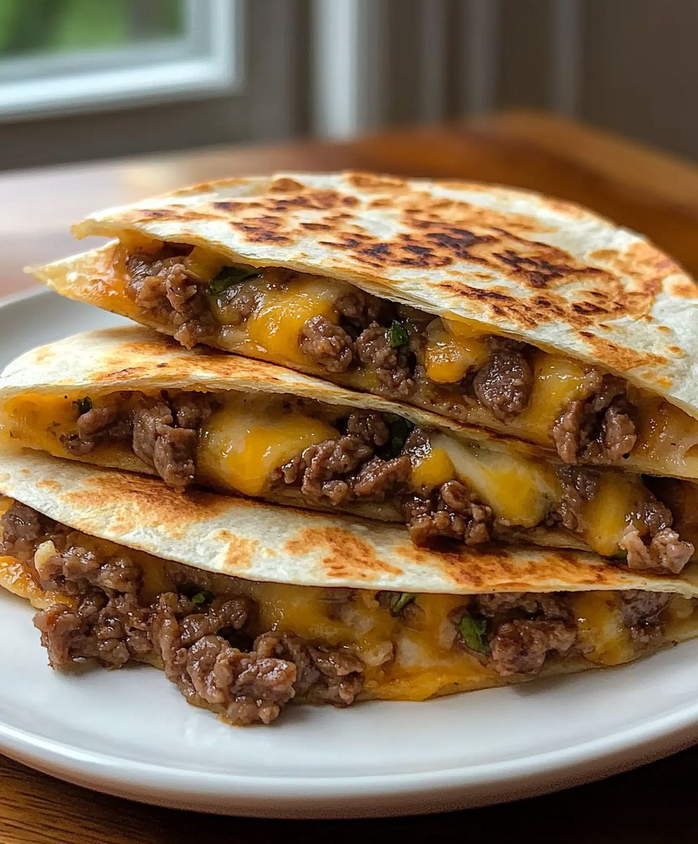Quesadillas au boeuf