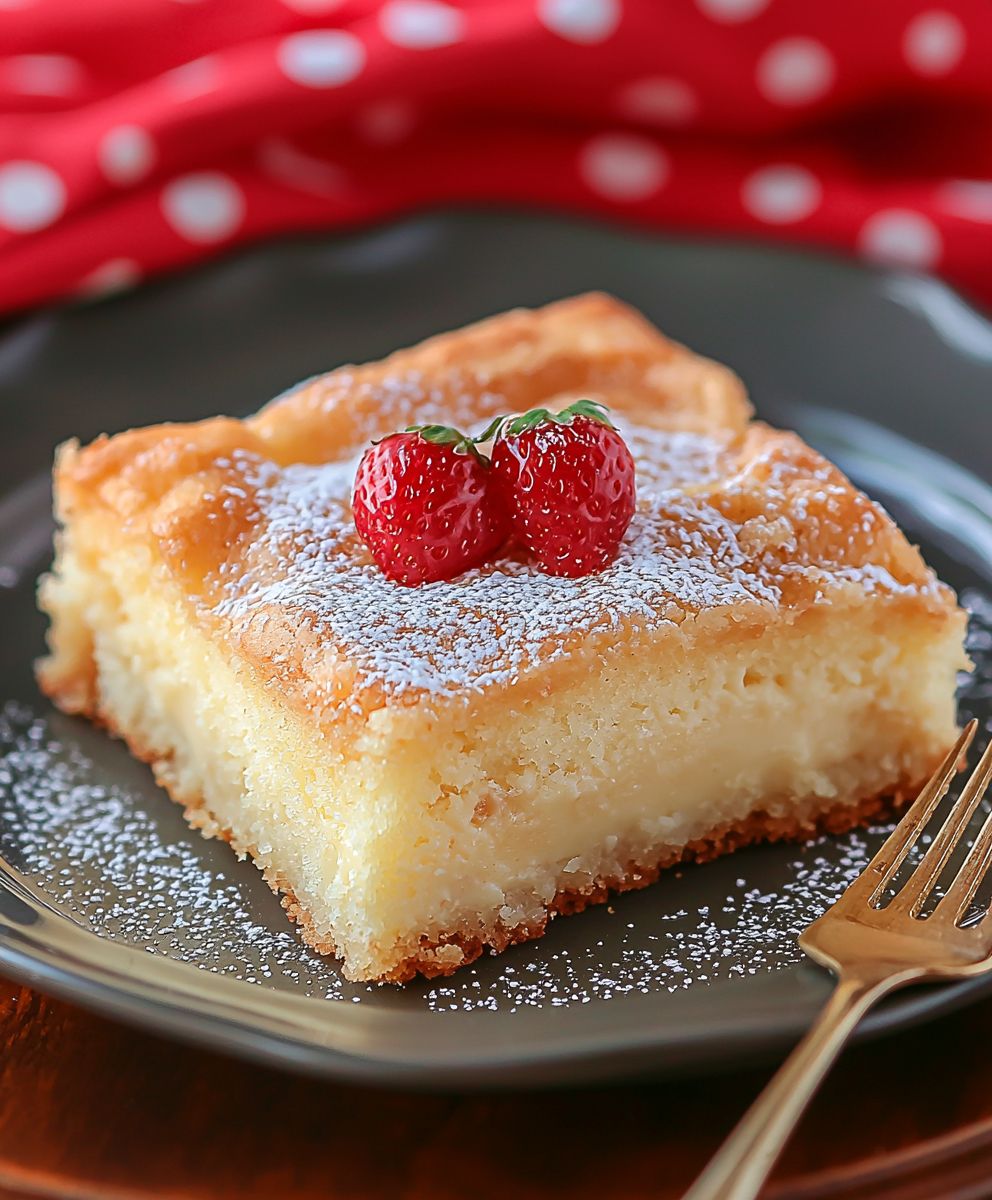 Gateau au beurre fondant