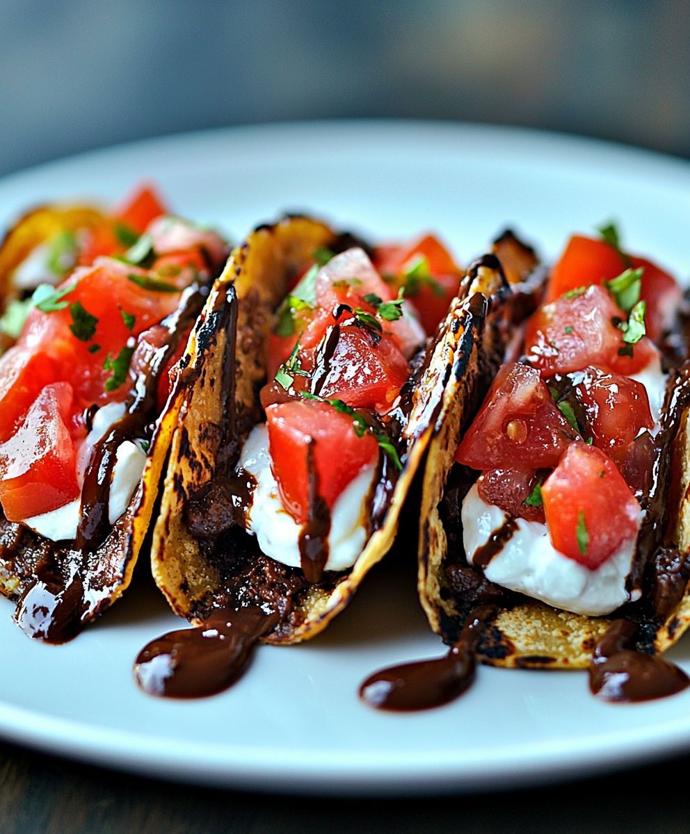 Tacos au chocolat