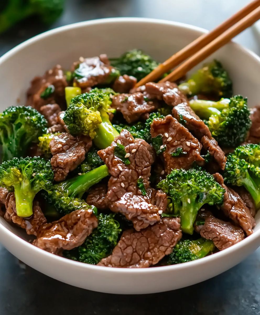 Sauté de boeuf et brocoli