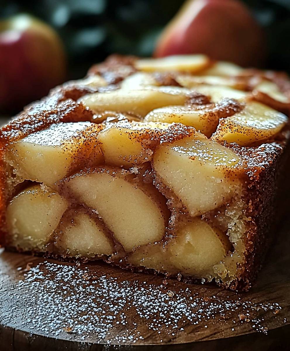 Gateau cannelle pommes