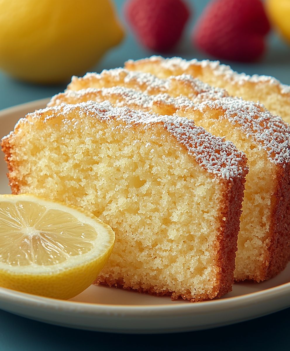 Moelleux citron sans beurre