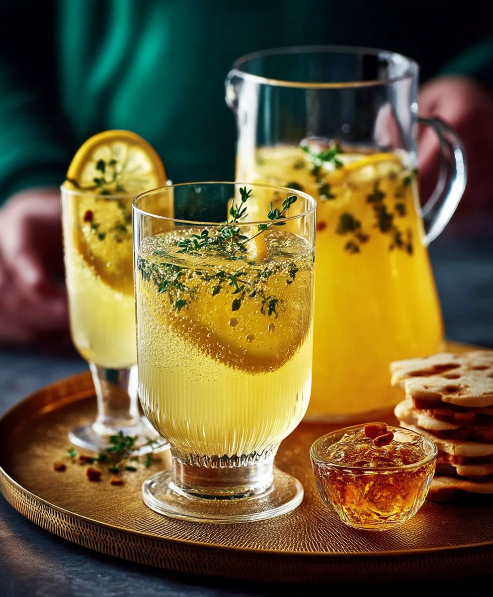 Punch herbacé vermouth
