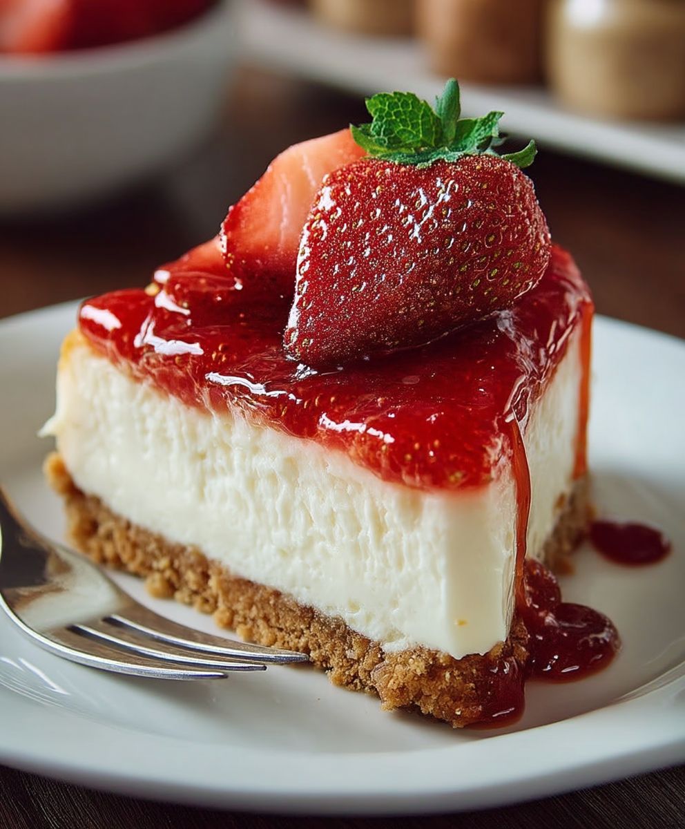 Cheesecake aux fraises