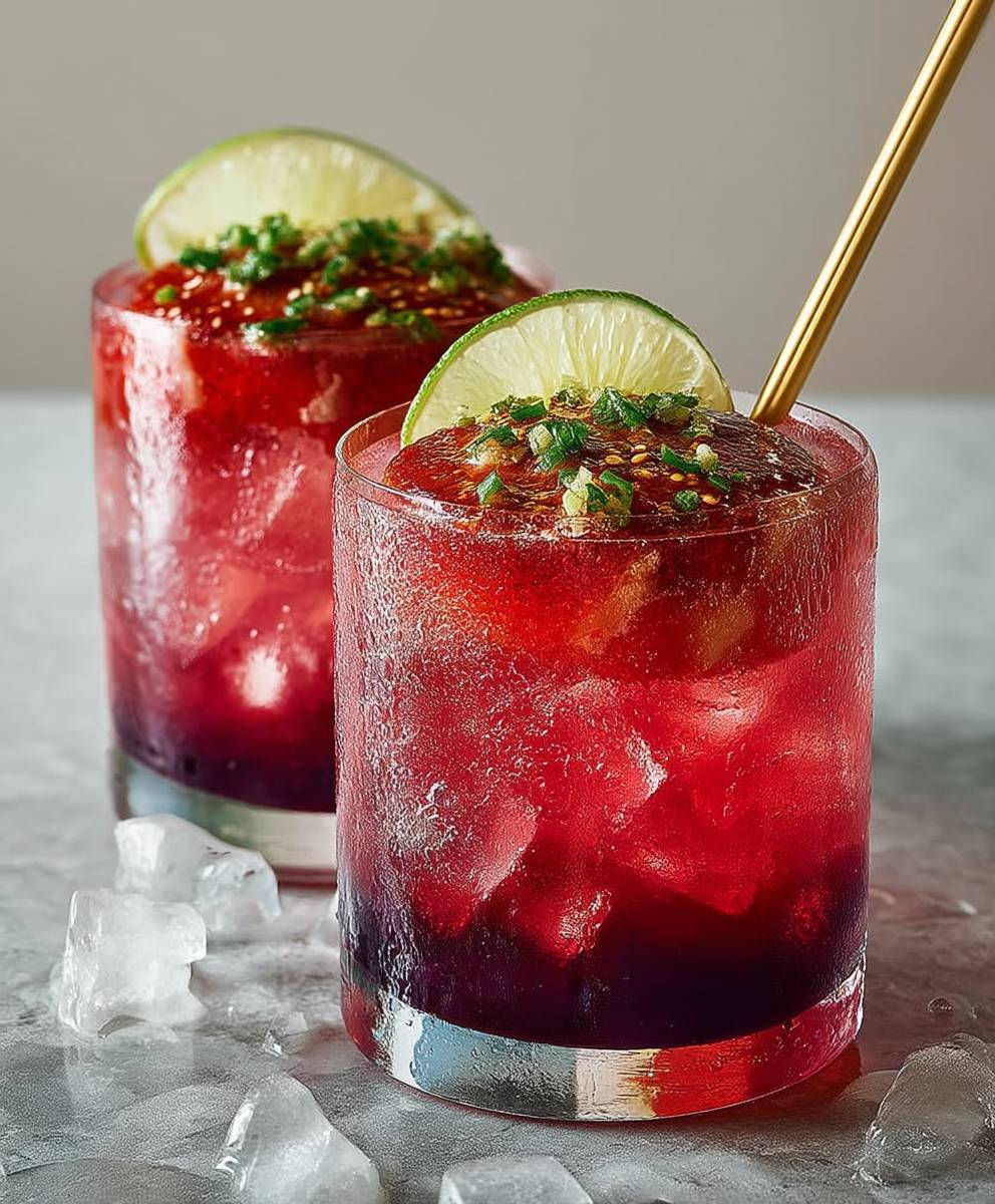 El Diablo cocktail facile