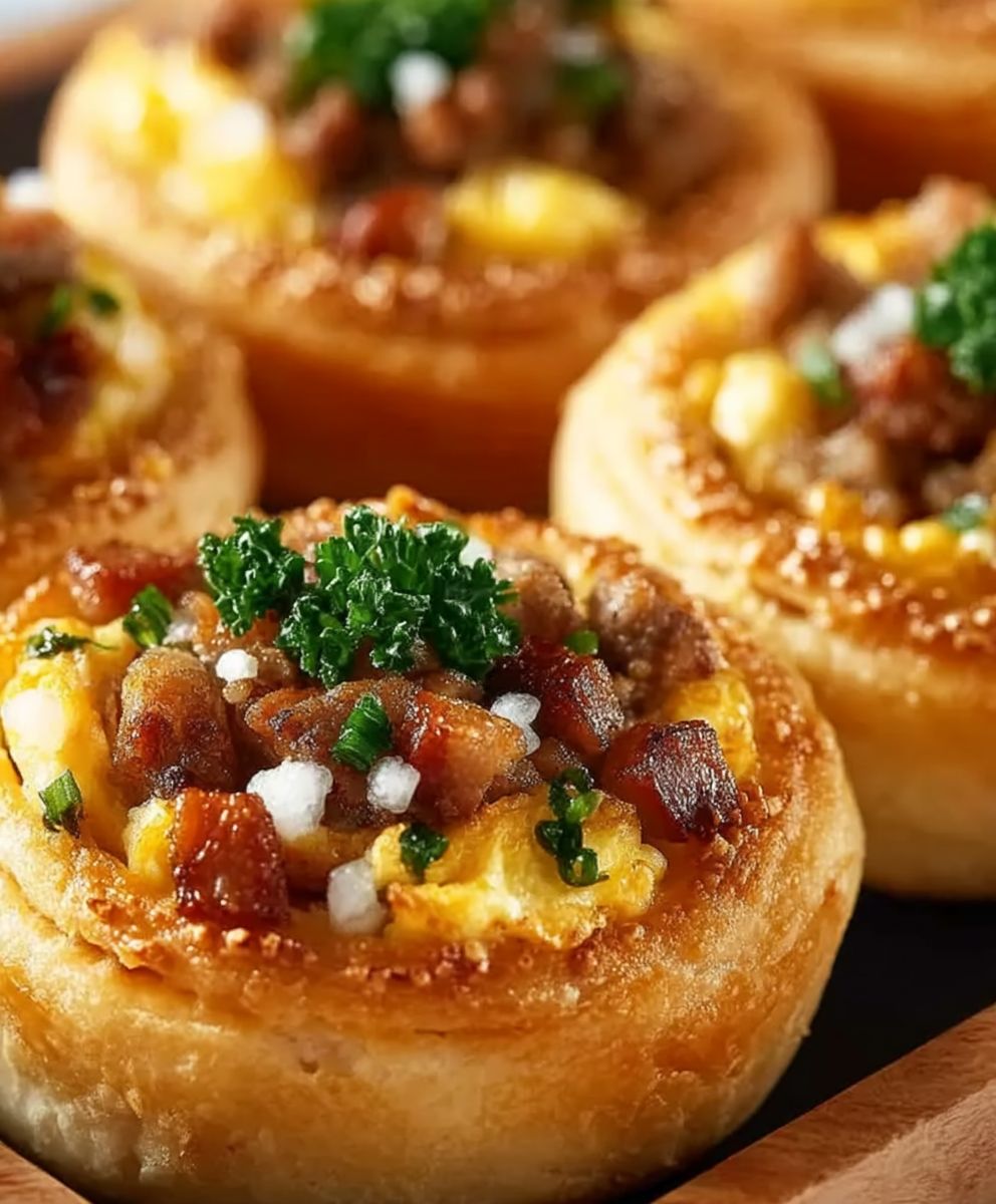 Petits pains salés déjeuner