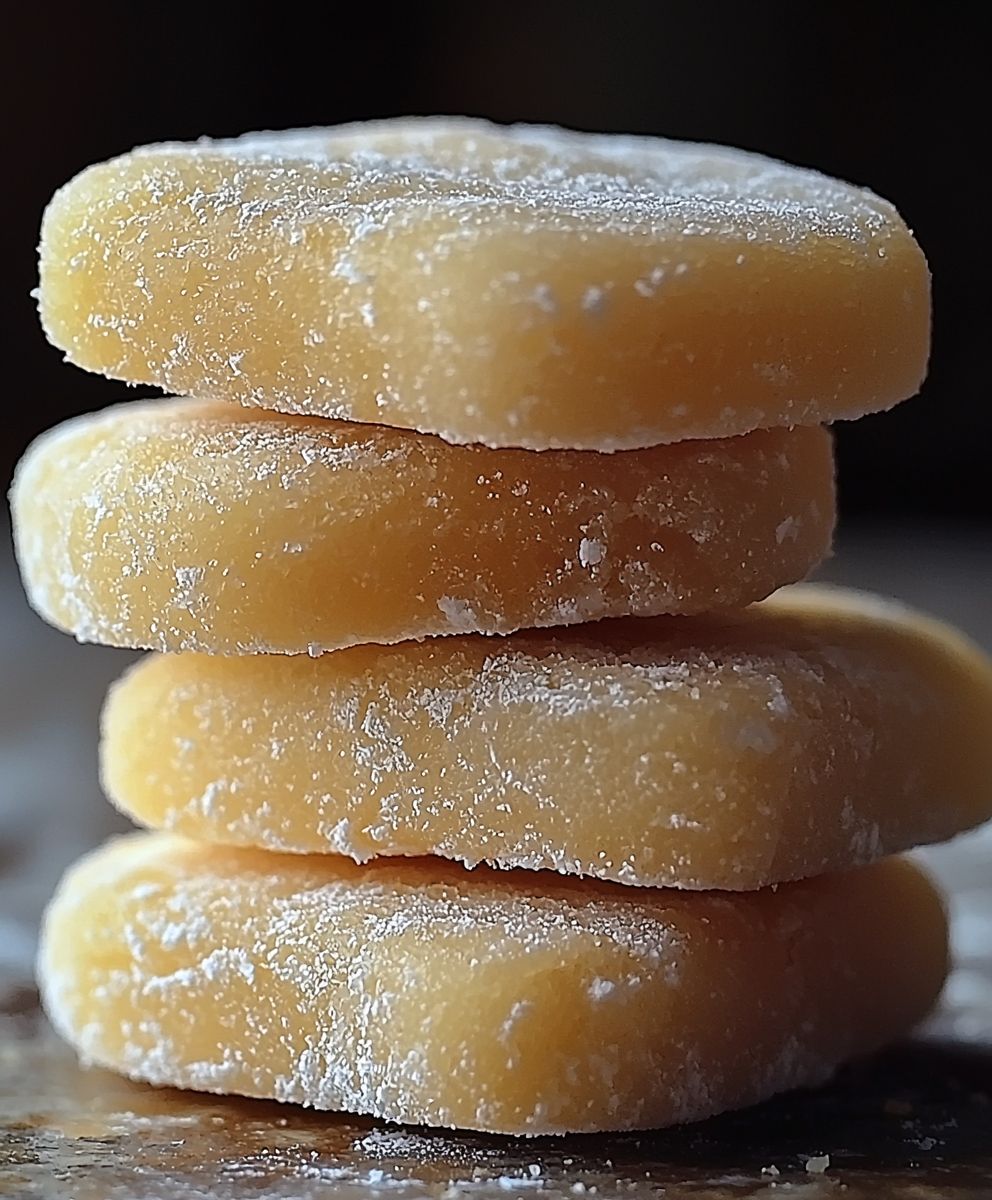 Sablés fondants citron