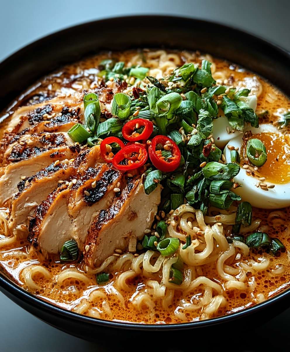 Ramen au poulet marry me