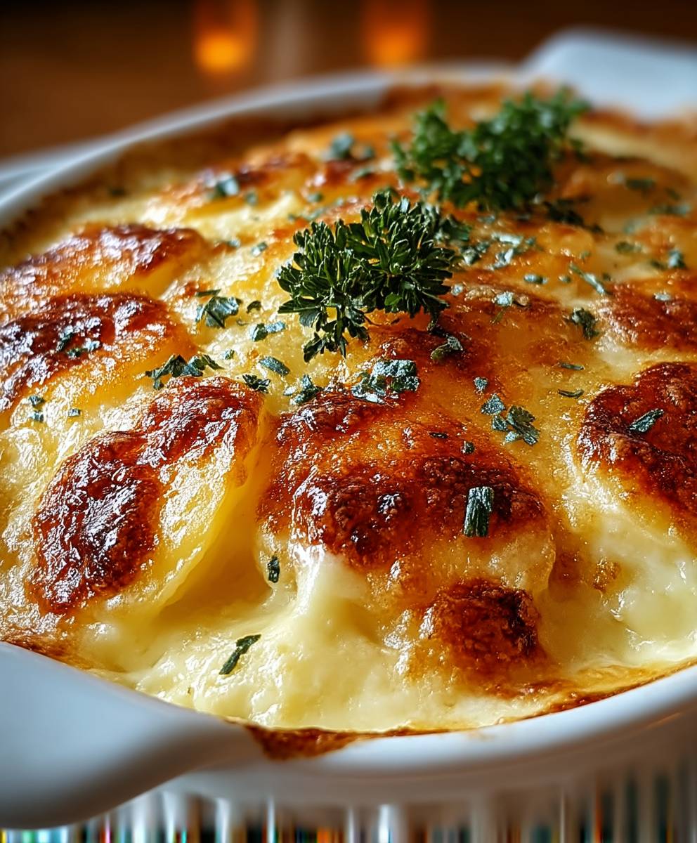 Pommes de terre au gratin Ruths Chris
