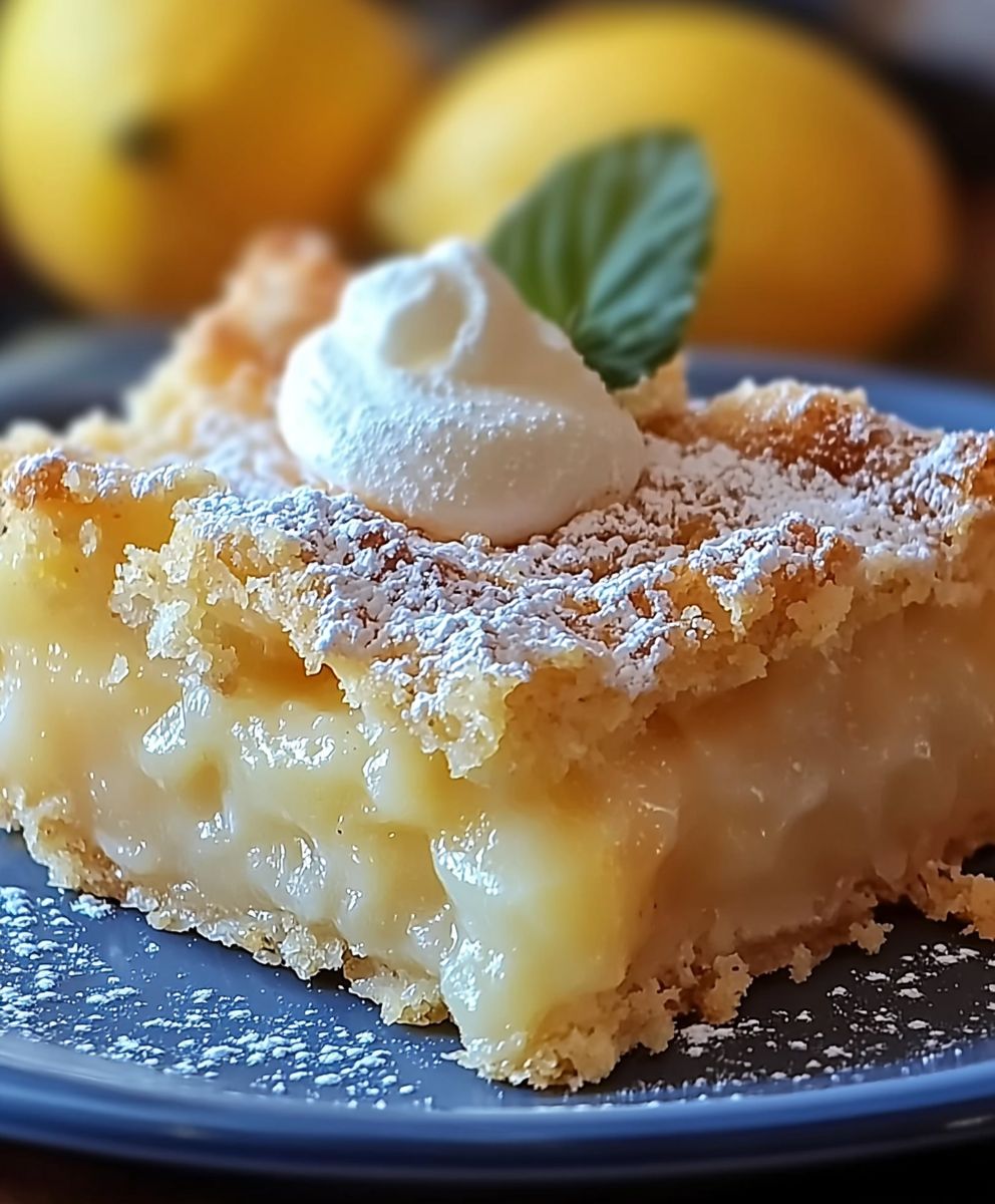 Cobbler au citron