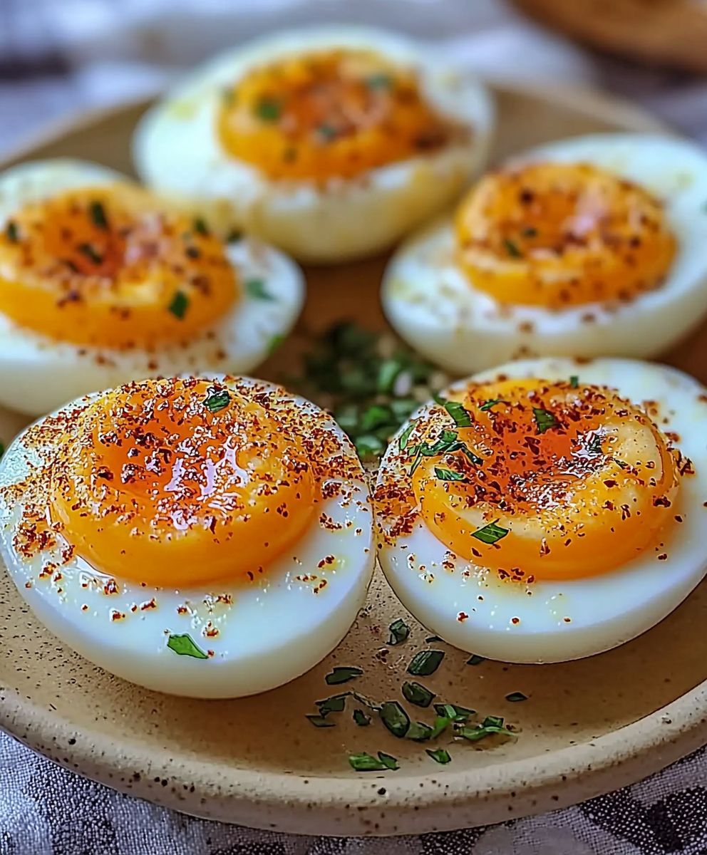 Oeufs à la coque friteuse air
