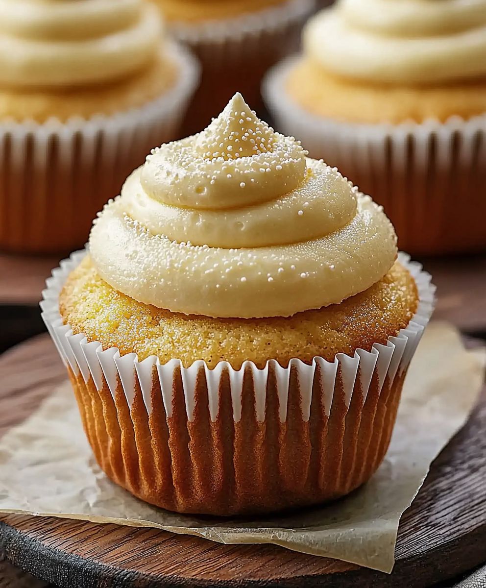 Cupcakes vanille facile