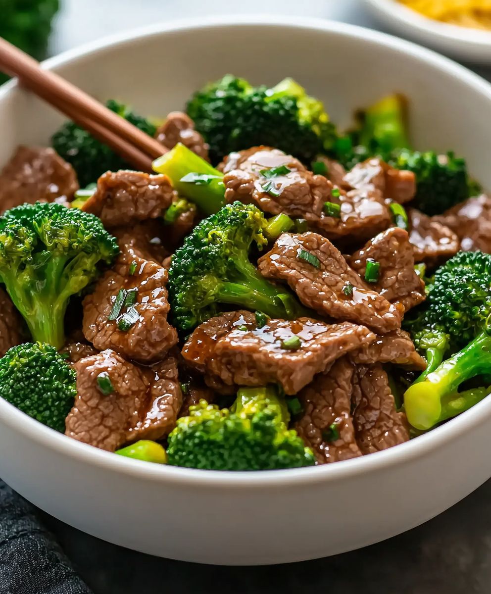Sauté de boeuf et brocoli