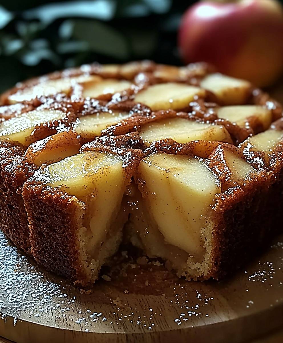 Gateau cannelle pommes